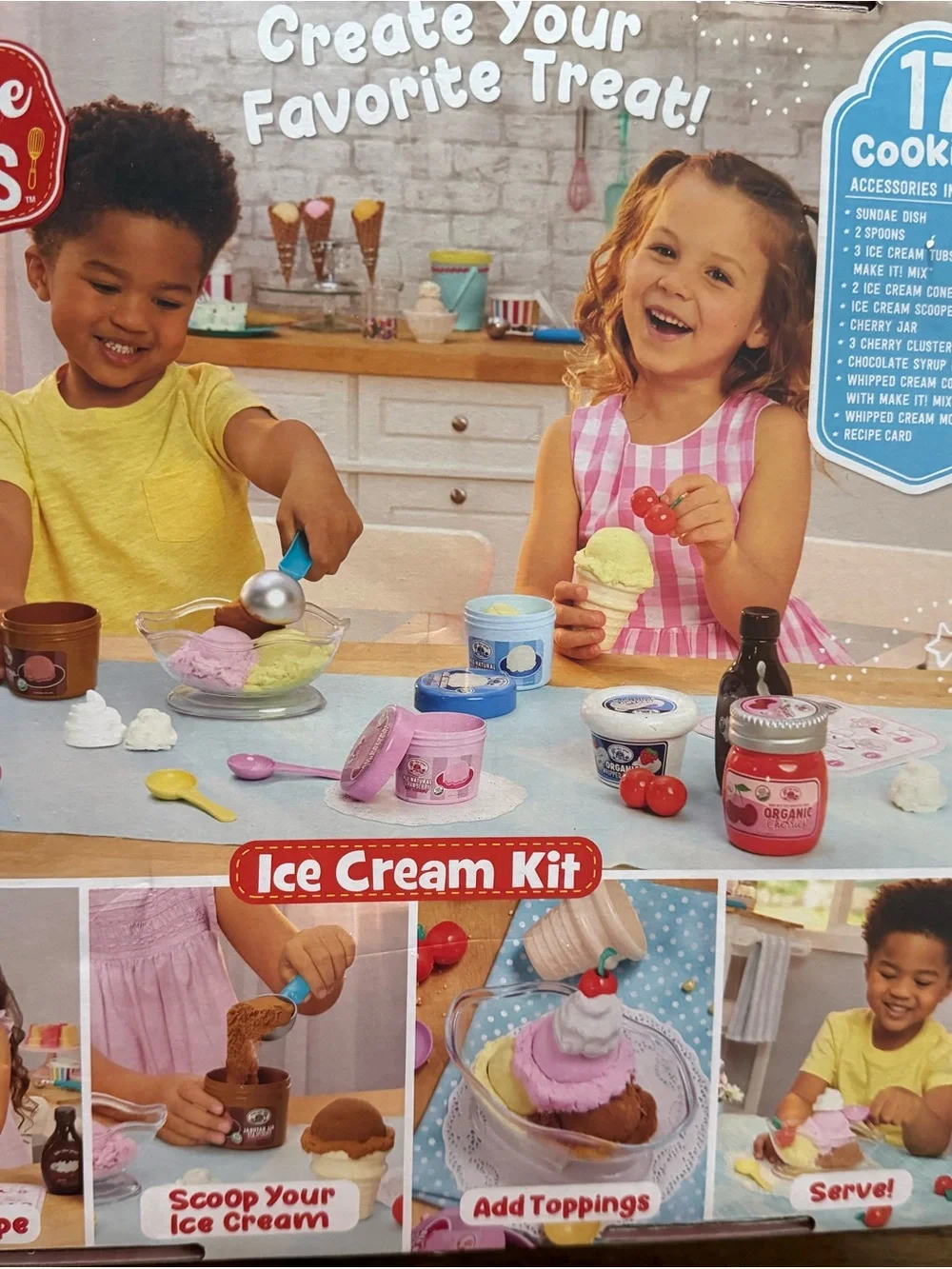 NEW NWT Little Tikes Special Ice Cream Kit – Pink and Red Play Set